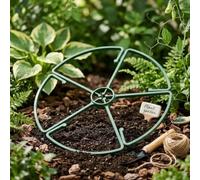 Garden Plant Fixing Bracket 26cm Plastic Green 5 Pack Enhanced | Tool free installation for easy setup Sleek modern design blends with garden decor Multi purpose use for wreaths and