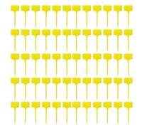 Garden Plant Labels - 100-Piece Waterproof T-Type Seedling Markers, Writable Garden Tags, Durable Plant Stakes for Succulents, Flowers, Vegetables, Orchids, Herb Markers, Nursery Identification