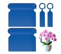 Garden Plant Labels - 100PCS Waterproof Outdoor Marker Tags, Durable Seedling Identifiers | Weather Resistant Nursery Tagging, Thick Writable Botanical Classification Plates for Greenhouse