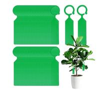 Garden Plant Labels - 100PCS Waterproof Outdoor Marker Tags, Durable Seedling Identifiers | Weather Resistant Nursery Tagging, Thick Writable Botanical Classification Plates for Greenhouse
