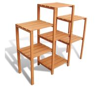 vidaXL Garden Plant Stand Outdoor Patio Flower Storage Display Shelf Unit