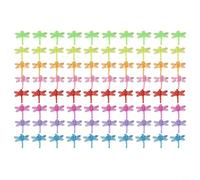 Garden Plant Support Clips in Unique Dragonfly Shape Reusable Plastic Clips for Orchids and Climbing Plants Perfect Gardening Tool (8 colors)