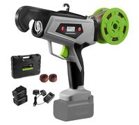 Garden Plant Tying Tool | with Digital Display Screen | Vine Tying Machine | 25mm Binding Diameter | Includes 2 Bundles of Cable Ties | 16,000 Bindings