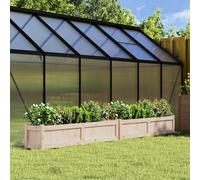 vidaXL Garden Planters 2 pcs Solid Wood Pine