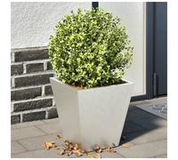 Garden Planter 30x30x30 cm Cold-Rolled Steel Stainless Light Grey Planters Set