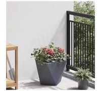 vidaXL Planter Anthracite 30 x 30 x 30 cm Steel