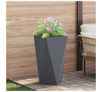 vidaXL Planter Anthracite 40 x 40 x 75 cm Steel