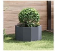 vidaXL Planter Anthracite 60 x 60 x 35 cm Steel