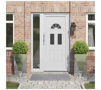 vidaXL Planter 2 pcs Silver 40 x 40 x 75 cm Galvanised Steel