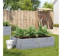 Garden Planter Outdoor Flower Pot Patio Planter Pot Solid Wood Pine vidaXL