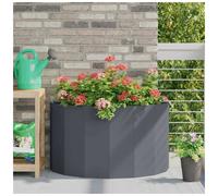 vidaXL Planter Anthracite 90 x 45 x 50 cm Steel