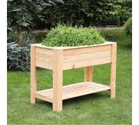 Garden Planter Larch Rectangular Dan by Shire - 82cm