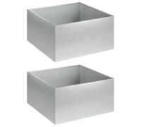 Garden Planter Outdoor Box Balcony Raised Bed Rectangular Modern Decor vidaXL