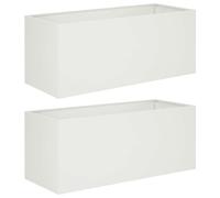 Garden Planter Outdoor Box Balcony Raised Bed Rectangular Modern Decor vidaXL