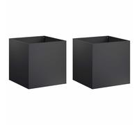 Garden Planter Outdoor Box Balcony Raised Bed Rectangular Modern Decor vidaXL
