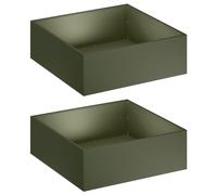 Garden Planter Outdoor Box Balcony Raised Bed Rectangular Modern Decor vidaXL