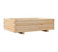 Garden Planter Outdoor Flower Pot Patio Planter Pot Solid Wood Pine vidaXL