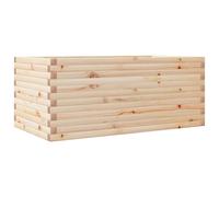 Garden Planter Outdoor Flower Pot Patio Planter Pot Solid Wood Pine vidaXL