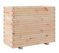 Garden Planter Outdoor Flower Pot Patio Planter Pot Solid Wood Pine vidaXL