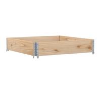 Garden Planter Outdoor Flower Pot Patio Planter Pot Solid Wood Pine vidaXL