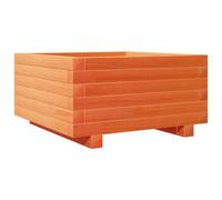 vidaXL Garden Planter Outdoor Flower Pot - Impregnated Pine 70x40x45.5 cm - Brown