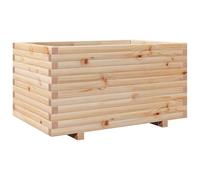 Garden Planter Outdoor Flower Pot Patio Planter Pot Solid Wood Pine vidaXL