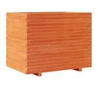 (wax brown, 90 x 60 x 72 cm) vidaXL Garden Planter Outdoor Flower Pot Planter Pot Wax Brown Solid Wood Pine