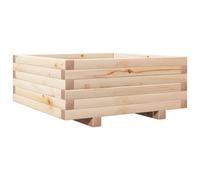 Garden Planter Outdoor Flower Pot Patio Solid Wood Pine vidaXL