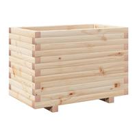 Garden Planter Outdoor Flower Pot Patio Solid Wood Pine vidaXL