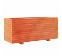 Garden Planter Outdoor Flower Pot Wax Brown Solid Wood Pine vidaXL