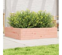 vidaXL Garden Planter Outdoor Flower Pot Planter Pot White Solid Wood Pine