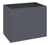Garden Planter Weathering steel Decor Outdoor Modern Holder Minimalist vidaXL