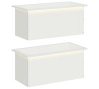 Garden Planter with LED Outdoor Metal Planter LED Flower Box Lights vidaXL