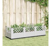 Garden Planter with Pegs Raised Bed Outdoor Flower Pot Planter Pot PP