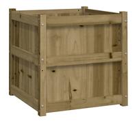 Garden Planters Patio Flower Pot Plant Pot Planter Box Solid Wood Pine vidaXL