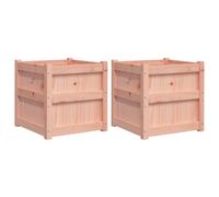 Garden Planters Patio Flower Pot Plant Pot Planter Box Solid Wood Pine vidaXL
