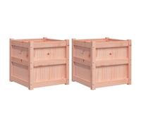 Garden Planters Patio Flower Pot Plant Pot Planter Box Solid Wood Pine vidaXL