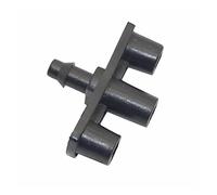 Garden Plumbing 50 Pcs Irrigation 1/4'Microjet Nozzle Holder Garden Hose Connector 7.5mm Connector Drip Irrigation Joint Pipe Fitting (Size : 1/4'')