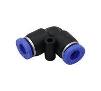 Garden Plumbing Straight Elbow Three-Way Four-Way Slide Lock Quick Connector Butt Crawler Pneumatic Pipe Fittings Hose Distributor 100 (Color : Purple) Fittings