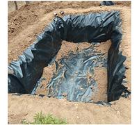 Garden Pond Liner 10X10M for Koi Fish, Durable Outdoor Waterproof Tarpaulin, Protective Film for Fountains, Water Features & Cisterns 6X7M, Litobnx, 1 * 5m