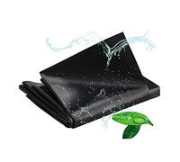 Garden Pond Liner for Fish Ponds HDPE Flexible Rubber Pool Membrane Easy Cutting Underlayment Pond Liners for Water Feature Streams Fountains, 0.2mm