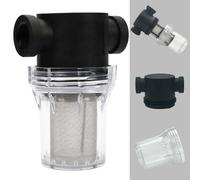 Garden Pond Water Pump Filter, High Flow Pipeline, Inline Mesh Strainer, Debris for PROTECTION (A)