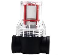 Garden Pond Water Pump Filter, High Flow Pipeline, Inline Mesh Strainer, Debris for PROTECTION (C)