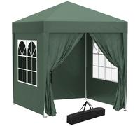 Garden Pop Up Gazebo Marquee Party Tent Wedding Awning Canopy 2x2m