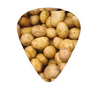 Garden Potatoes 12 Pcs Guitar Picks, 3 Thickness Includes 0.46mm, 0.71mm, 0.96mm, With Organizer Storage Box
