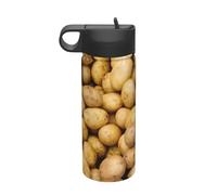 Garden Potatoes Printing Travel 18oz Sports Insulated Kettle Water Bottle Stainless Steel Kettle Portable Cup