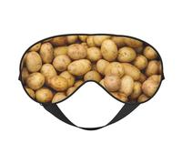 Garden Potatoes Super Soft and Comfortable Eyeshade with Adjustable Strap Zero Eye Pressure Eye Cover