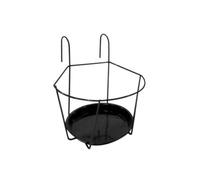 Balcony Pot Hanger - Pack of 3 - Black / 1.2kg