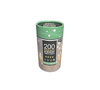 Garden Pride Battery Operated Dewdrop Timer Lights (200, Warm White)
