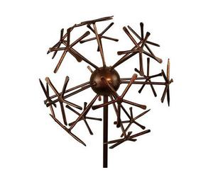 Garden Pride Copper Dandelion Decorative Stake - Large